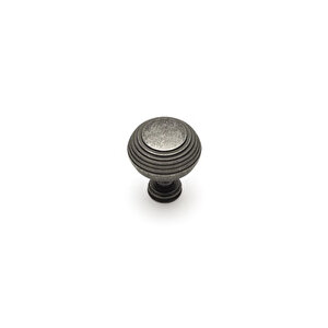Antik Gümüş Rengi 32 Mm Tek Delikli Kulp - Ssy1937 0032 Osm