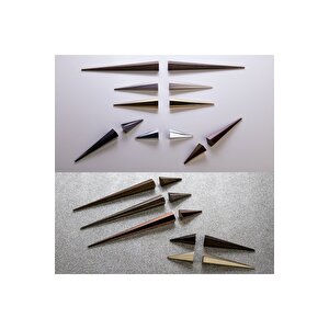 32 Mm Antik Rengi Modern Tek Adet Yarım Kulp - Ssy4170 0032 Abm
