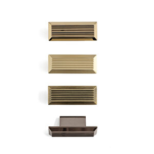 16 Mm Altın Rengi Klasik Kulp - Ssy9002 0016 Gl