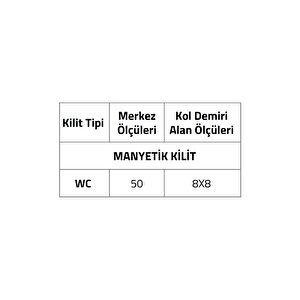 Sürme Kapı Kilidi Entegre Çekme Saplı - Lc200lt03 Abm