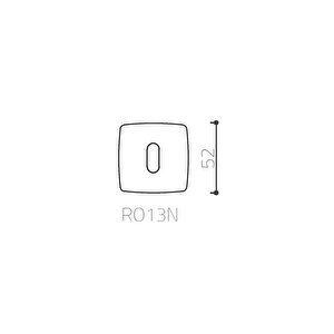 Normal Anahtarlı Rozet Antik Gümüş - Rro13n Osm
