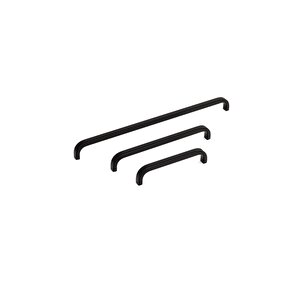 512 Mm Siyah Renkli Modern Kulp - Ssy8640 0512 Al6