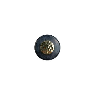 Çap 38mm Si̇yah Düğme Kulp / Doğal Taş