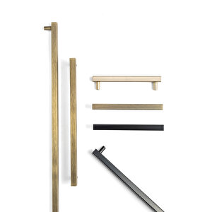 800 Mm Siyah Renkli Klasik Kulp - Ssy8800 0800 Al6-al6
