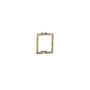 96 Mm Antik Rengi Modern Kulp Yarım Tek Adet - Ssy4704 0096 Abm