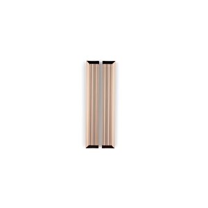 Line/çizgili Kulp Tek Adet - 224 Mm Rose Rengi - Ssy9060 0224 Rs