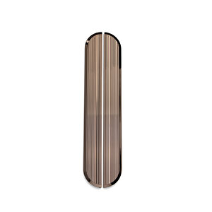 704 Mm - Rose Rengi Line/çizgili Kulp Tek Adet Yarım - Ssy9076 0704 Rs