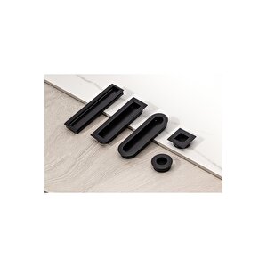 128 Mm Siyah Renkli Gömme Kulp - Ssy7475 0128 Al6