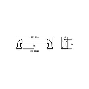 Altın Rengi 192 Mm Klasik Kulp - Ssy4680 0192 Gl-gl