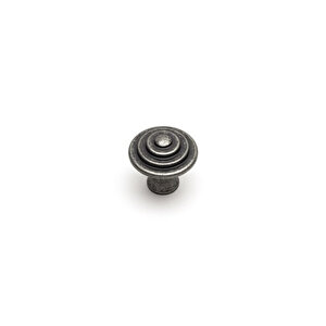 Antik Gümüş Rengi 32 Mm Tek Delikli Kulp - Ssy1935 0032 Osm