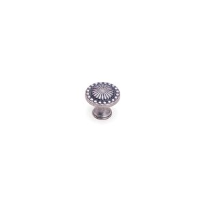 Antik Gümüş Rengi 8 Mm Tek Delikli Kulp - Ssy4456 0008 Osm