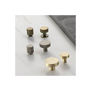 Tek Deli̇kli̇ Kulp 26 Mm - Anti̇k Renk - Ssy1980 0026 Abm