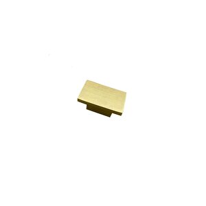 Tek Deli̇kli̇ Kulp16 Mm - Mat Altın Renk - Ssy4335 0016 Bb