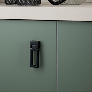 Siyah Renkli 24 Mm Sallantılı Kulp - Ssy4634 0024 Al6-al6