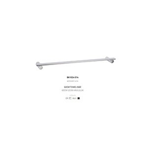 Pivot Uzun Havluluk Krom Renk 60 Cm