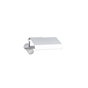 Pivot Toilet Paper Holder Swivel / Kapakli Tuvalet Kağitliği Krom Renk 161x137x63 Mm