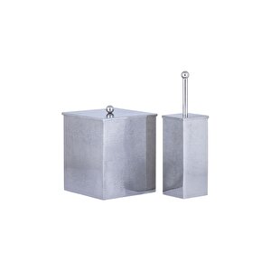 Ithal Banyo Seti̇ Parlak Ni̇kel ( 2 Parça) Set Içeri̇ği̇ Içi̇n Açiklamaya Bakiniz. )