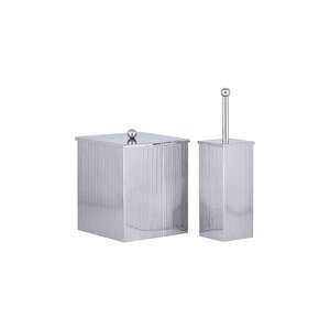 Ithal Banyo Seti̇ Parlak Ni̇kel ( 2 Parça) Set Içeri̇ği̇ Içi̇n Açiklamaya Bakiniz. )