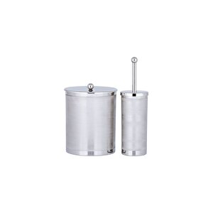 Ithal Banyo Seti̇ Parlak Ni̇kel ( 2 Parça) Set Içeri̇ği̇ Içi̇n Açiklamaya Bakiniz. )