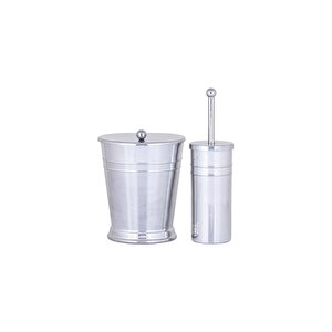 Ithal Banyo Seti̇ Parlak Ni̇kel ( 2 Parça) Set Içeri̇ği̇ Içi̇n Açiklamaya Bakiniz. )