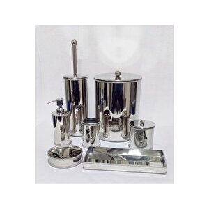 Ithal Banyo Seti̇ Parlak Ni̇kel ( 2 Parça) Set Içeri̇ği̇ Içi̇n Açiklamaya Bakiniz. )