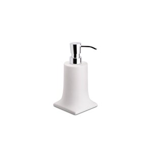 Beyaz/krom Sivi Sabunluk - Ba2007 006 R1-cr