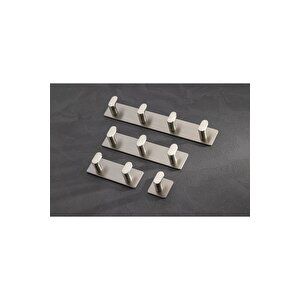 Güçlü Yapışkanlı Askılık 115 Mm Saten - Aas2327 0115 Nb-nbm
