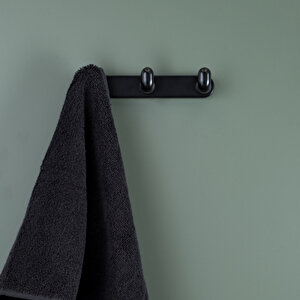 Duvara Monte  Askılık 170 Mm Siyah - Aas2345 0170 Al6-al6