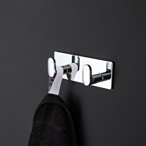 Güçlü Yapışkanlı Askılık 115 Mm Krom - Aas2327 0115 Cr-cr