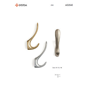 Askılık 58 Mm Nikel Saten - Aas2040 0058 Nb