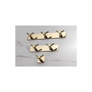 Güçlü Yapışkanlı Askılık 45 Mm Altın Rengi - Aas2325 0045 Gl-gl