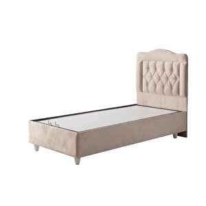 Paradise Sandıklı Baza+ Yatak+ Başlık  Krem Açık Krem
