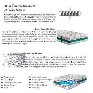 Belletto Paradise Sandıklı Baza+ Yatak+ Başlık  Krem