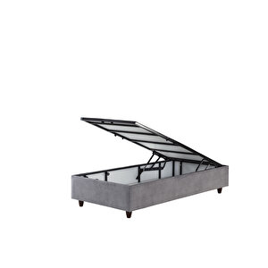 Paradise Sandıklı Baza+ Yatak+ Başlık Gri 100x200 cm