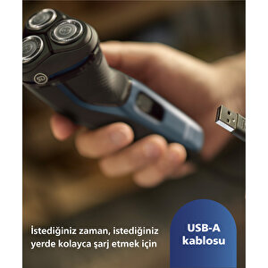 Philips 3000 Serisi Tıraş Makinesi S3144/00 Sinekkaydı Tıraş, Islak ve Kuru Kullanım, Hassas Düzeltici