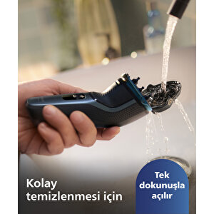 Philips 3000 Serisi Tıraş Makinesi S3144/00 Sinekkaydı Tıraş, Islak ve Kuru Kullanım, Hassas Düzeltici