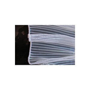 Sedef Motifli 1.sınıf Dokuma Tül Perde Pilesiz 600x250 cm