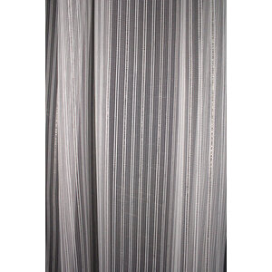 1x2 Pileli Ekru Renk Gümüş Motifli 1.sınıf Dokuma Tül Perde 450x240 cm
