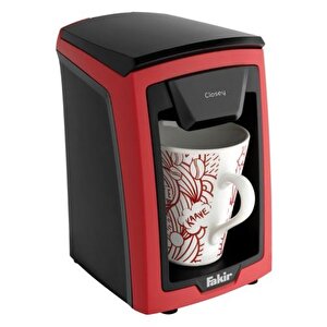 Fakir Closey Filtre Kahve Makinası Kırmızı + Bardak Hediyeli