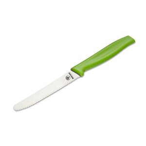 Böker Manufaktur Tırtıklı Sebze/meyve Bıçak Yeşil