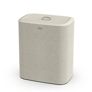 Tota 90 L Trio 3 Bölmeli Çamaşır Ayırma Sepeti Ekru