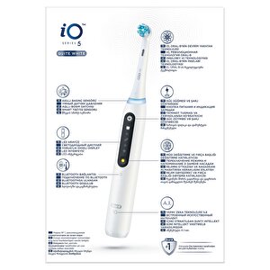 Oral-bio 5 Şarjlı Diş Fırçası - Beyaz