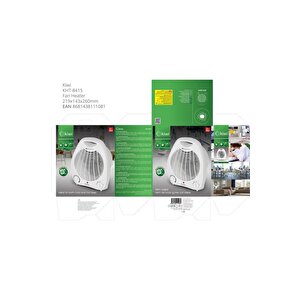 Kiwi 8415 Fanlı Isıtıcı Sıcak - Soğuk 2000w Termostatlı