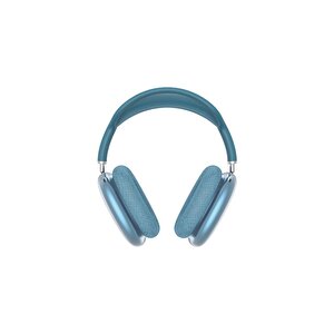 Wireless 5.0 Kulak Üstü Bluetooth Kulaklık Blt-27 Mavi