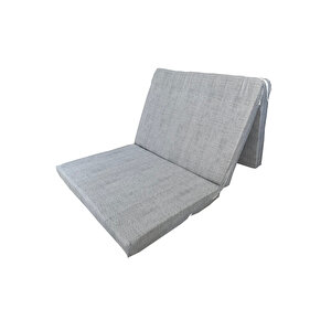 Katlanır Yer Yatağı (8 Cm Kalin)sünger Yatak 80x180x8 Cm-gri̇