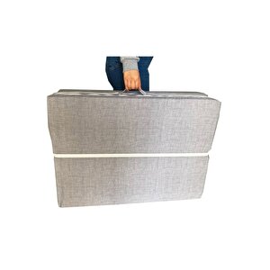 Katlanır Yer Yatağı (8 Cm Kalin)sünger Yatak 80x180x8 Cm-gri̇