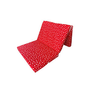 Katlanır Yer Yatağı (8 Cm Kalin)sünger Yatak 80x180x8 Cm-kirmizi Yildiz