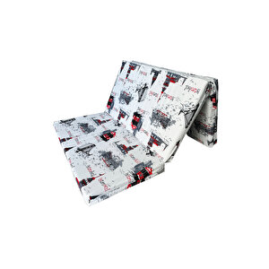 Çift Kişilik Sünger Yatak Katlanır Minder Yatak 120x195x8 Cm-i̇stanbul-katlanır Yer Yatağı