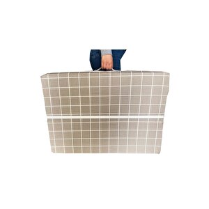 Katlanır Yer Yatağı (8 Cm Kalin)sünger Yatak 80x180x8 Cm-kahverengi̇ Pano