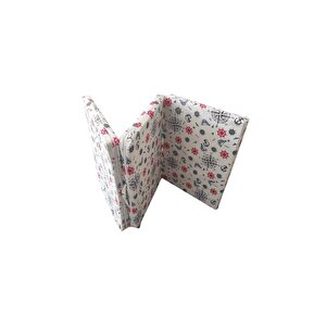 Katlanır Yatak Yer Yatağı Sünger Yatak Taşınabilen Tek Kişilik 80x180 Marin-6 Cm